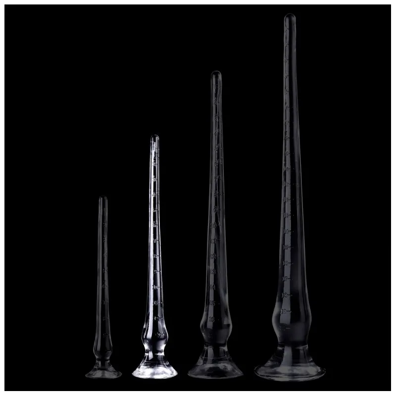 ClearlyHorny Gode long transparent KOXOR M 35 x 4.2cm